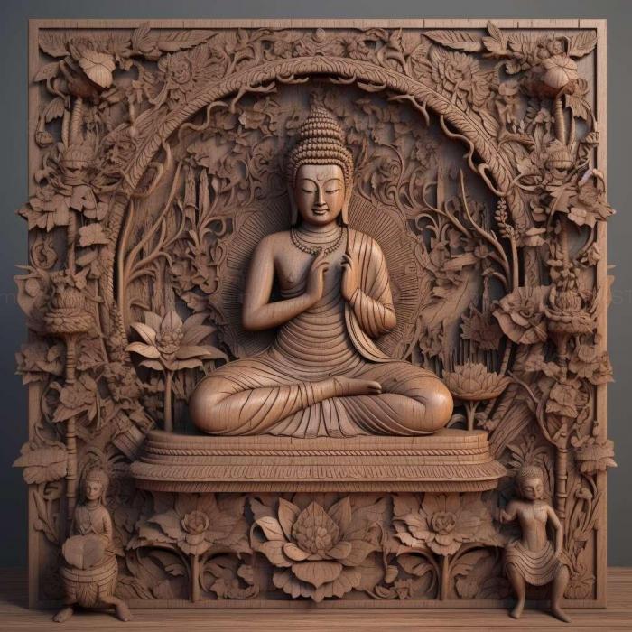 Ideas (Dhammapada 1, IDEA_15813) 3D models for cnc